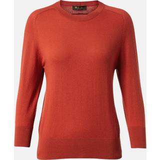 Loro Piana Piuma cashmere sweater - red - S