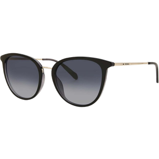 Fossil FOS 2117/G/S 807/9O 55 Solbriller Kvinder Black - Black - 55mm