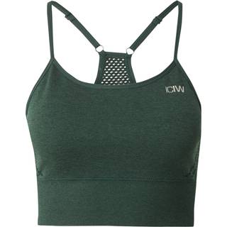 Queen Mesh Seamless Sports Bra Moss Melange