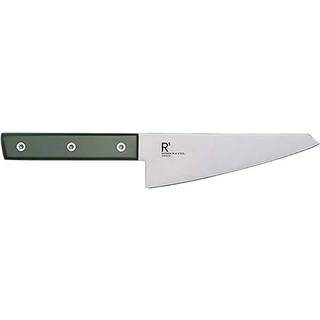 Endeavour Resolution R5 Honesuki Kniv - L 14,5 cm - Rustfrit stål - Grøn