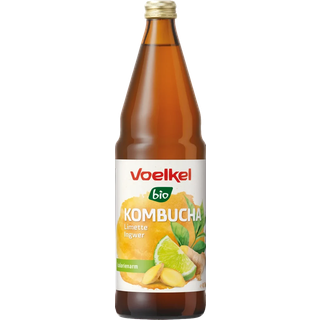 Voelkel Kombucha lime-ingefær Ø (0,75 l)