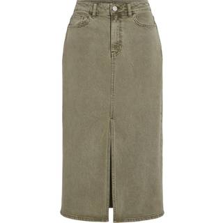 Denim Midinederdel