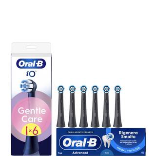 Oral-B Tandbørstehoveder Gentle Care Black - 6 pcs