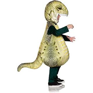 Dinosaur Green T-Rex trykt mave baby kostume | Medium