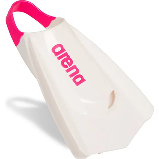 Arena svømmefødder - Powerfin Pro || - Hvid/pink (Limited 2025)