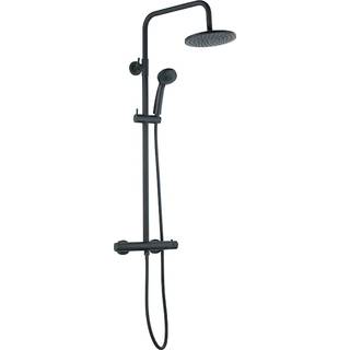 Nortiq brusesystem med termostat - Mat sort
