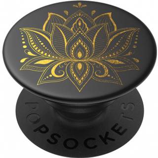 PopSockets PopGrip holder, Golden Prana Black