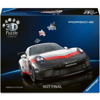 Ravensburger Iconics 3D-puslespil Porsche 911 GT3 Cup 154 Brikker