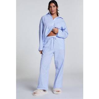 Hunkemöller Pyjamasbukser Bomuld blå - S