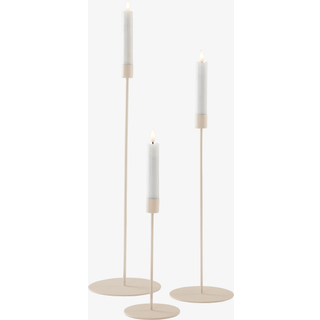 ELSY lysestage, 3-pak - Beige