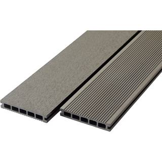 Wimex Fur Classic terrassebræt, 23 x 146 x 3600 mm, koksgrå