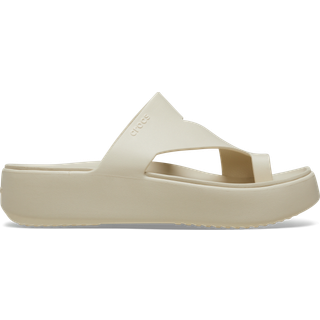 Crocs women Getaway Platform Toe Loop Sandals Sandstone 39