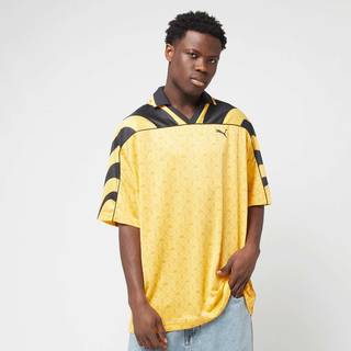 Puma Road To Unity Relaxed Graphic Football Jersey, Yellow, Size XL, Clothing - Sunny Yellow - XL