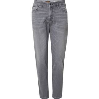 Maine-jeans med regular fit i grå, blød og smidig denim.