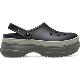 Crocs unisex Classic Stacked Clogs Black 36