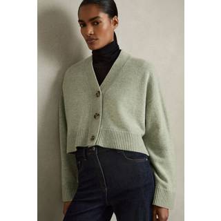 Reiss Reiss Rixy Wool-Cashmere Afkortet Cardigan