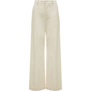 Moncler Trousers Tailored Cotton Gabardine IT 44 (EUR 38) - Ljusbeige - IT 44 (EUR 38)