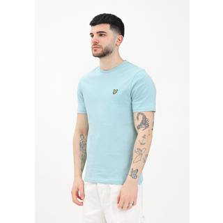 Lyle & Scott Lyle & Scott Blue Cotton Plain T-Shirt