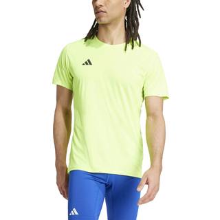 adidas Adizero Essentials Running Shirt Men - Yellow, Size XL - yellow
