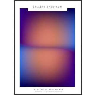 Plakat - Gallery S Colorful Vi Plakat - Str:50 x 70 Cm - Incado