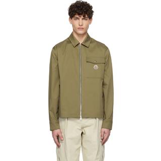 Moncler Zip Overshirt Olive
