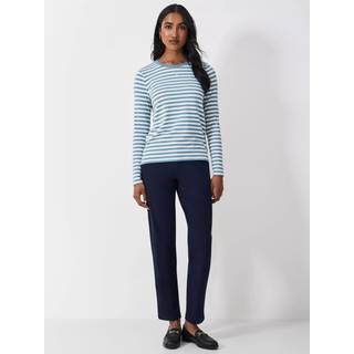 Crew Clothing Crew Clothing Blue Salcombe Chino Trousers