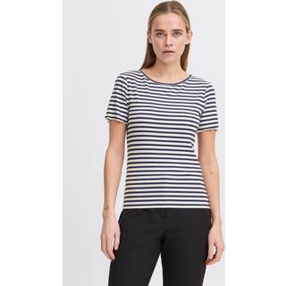 Ichi IHCELLA T-shirt - Blå - Str M - Damer