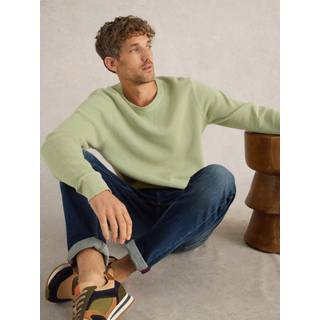 White Stuff White Stuff Green Attadale Crew Neck Jumper