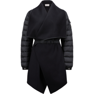 Quilted Wool Cape - M