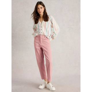 White Stuff White Stuff Pink Blake Straight Crop Jeans