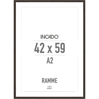 Ramme Røget Eg Slim 42 x 59,4 cm