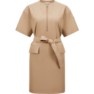 Moncler Dress Belted Mini IT 44 (EUR 38) - Beige - IT 44 (EUR 38)