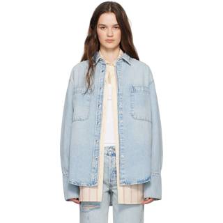 Dante Shirt - Bleached Blue L