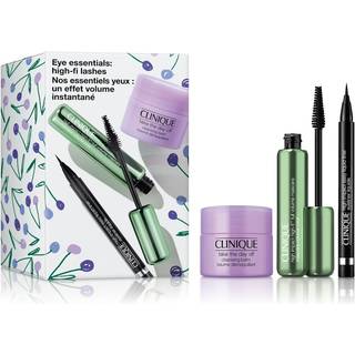 Clinique Make-up OejneHigh Impact High-Fi Mascara Set Full-size High Impact High-Fi Full Volume Mascara Intense Black 10 ml + High Impact Easy Liquid Liner Black 0,34 g + Take The Day Off Cleansing Balm 15 ml 1 Stk. (216,00 kr / 1 stk.) - 1 Stk.