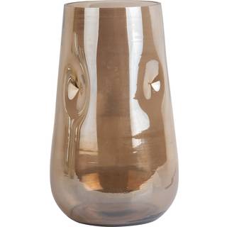 Vase Luster Ø17cm brun