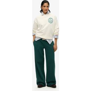 Superdry 100% Bomuld Essential Logo Brede bukseben JoggingbukserEU 38 (UK 10)