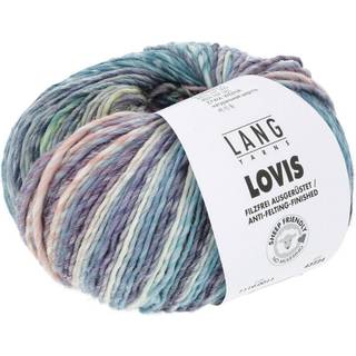 Lang Yarns Lovis 011 Indhold: 100% ekstrafin merinould Vægt/længde: 50 g = ca. 170 meter Anbefalede pinde: 4.5-5 mm Strikkefasthed: 10 x 10 cm = 19 m x 27 p Vask: Maskinvask ved op til 30 ℃ / Tåler ikke tørretumbling / Brug aldrig skyllemiddel.