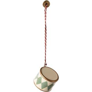 Maileg Ornament i metal, Lille tromme - Mint