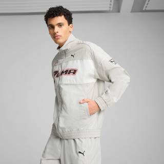 Men&#39;s Puma SDS Relaxed Track Jacket, Gray, Size XL, Clothing - Glacial Gray - XL