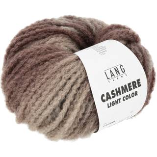 Lang Yarns Cashmere Light Color 006 Indhold: 88% cashmere, 12% polyamid Vægt/længde: 25 g = ca. 85 meter Anbefalede pinde: 5.5-6 mm Strikkefasthed: 10 x 10 cm = 20 m x 31 p Vask: Håndvask.