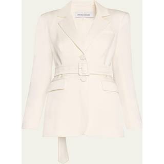 Veronica Beard Ryanne belted blazer - white - M