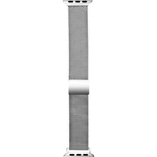 Sandstrøm Apple Watch mesh-rem 42-49 mm (sølv)