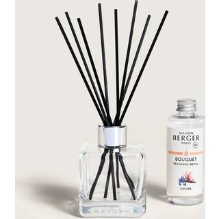 MAISON BERGER DUFTPINDE MED LILIFLORA - CUBE - Scented Bouquet / Flakon m. Duftpinde - MAISON BERGER PARIS - StudioBuus