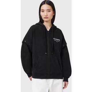 All Saints AllSaints Black Omnium Amphia Hoodie