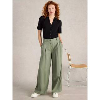 White Stuff White Stuff Black 100% Cotton Annie Jersey Shirt