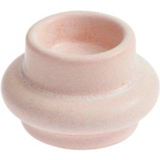 Kerzenhalter Porzellan Rosa