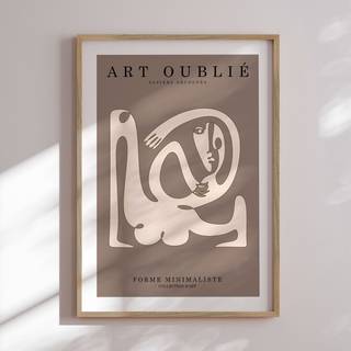 Plakat - Strange Figures Ii - Art Oublié Plakat - Str:50 x 70 Cm - Incado