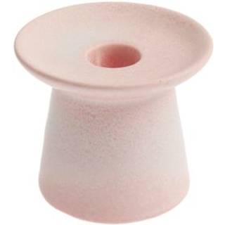 Kerzenhalter Porzellan Rosa