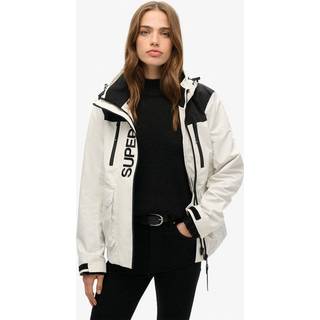 Superdry Superdry White Colourblock Ultimate Windbreaker Jacket