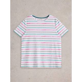 White Stuff White Stuff White 100% Cotton Abbie T-Shirt